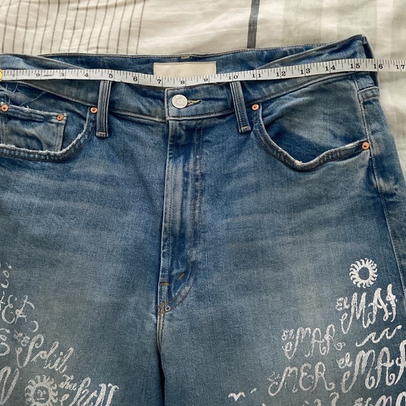 Mother Superior The Rambler Zip Hover The Sun and The Sea Jeans 30 - Picture 12 of 16